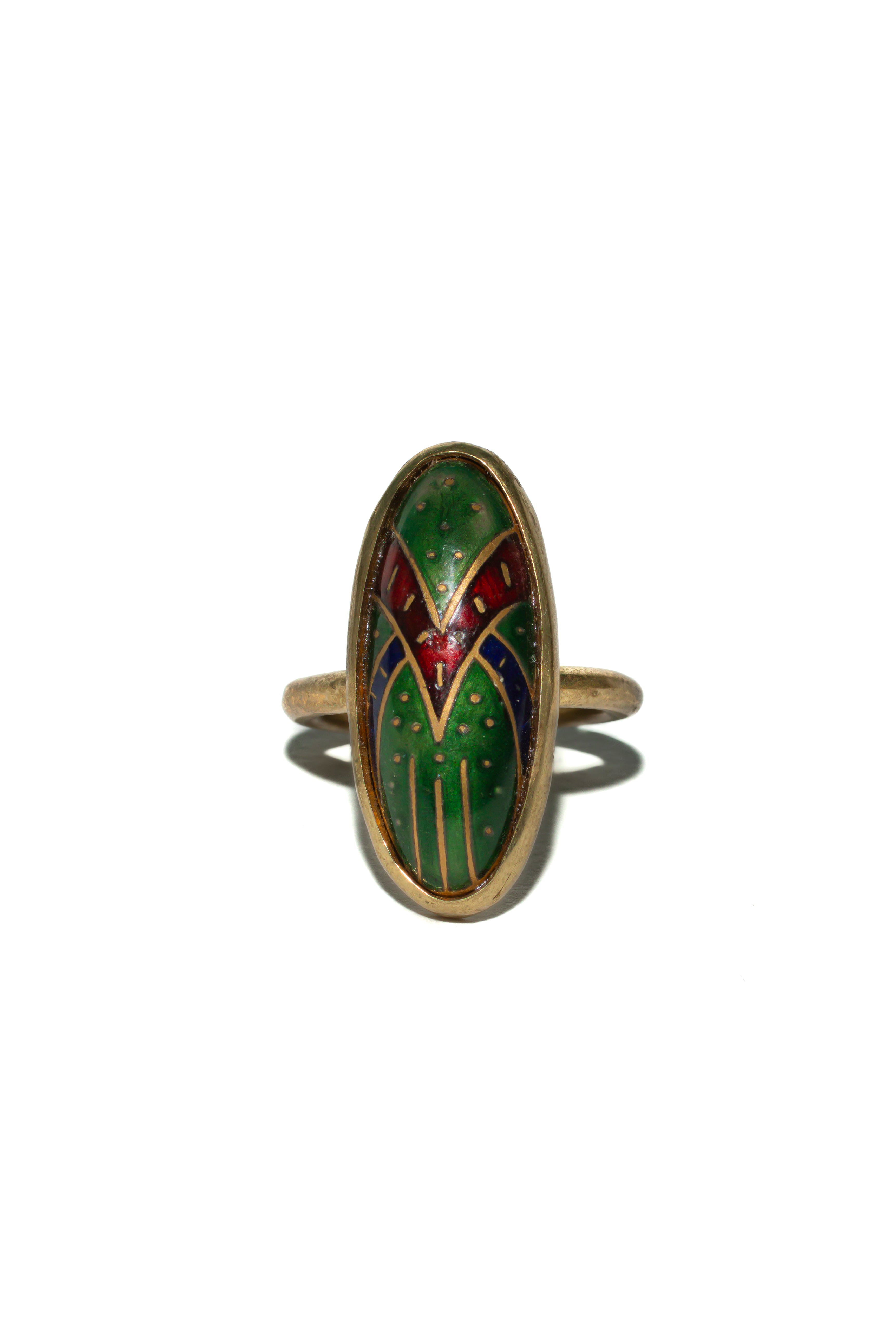Oval Cloisonnè
